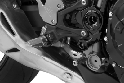 Brake foot pedal PUIG 22124R červená nastavitelný