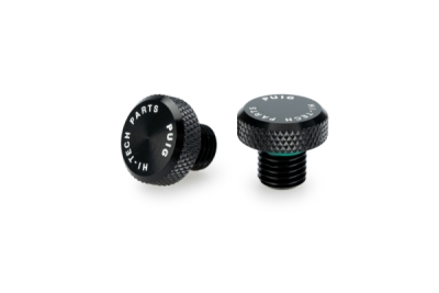 Rearview mirror caps PUIG 21808N černý M10/125, side right + right