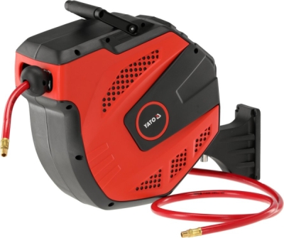 Automatický pneumatický naviják s hadicí Yato 15 m YT-24245