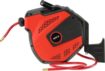 Automatický pneumatický naviják s hadicí Yato 15 m YT-24245