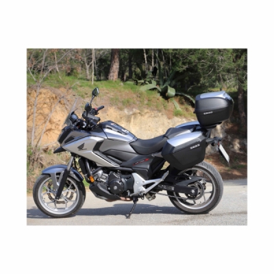 Boční kufry na motorku SHAD SH23 D0B23200W aluminium look
