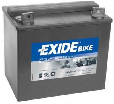 Motobaterie Exide Bike GEL 12V, 30Ah, GEL12-30