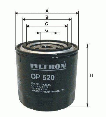 Olejový filtr Filtron OP629/1