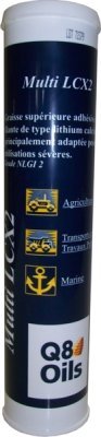 Plastické mazivo Q8 Multi LCX 2, 400g