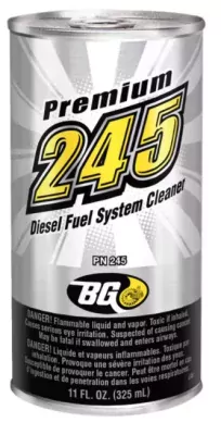 BG 245 Premium Diesel Fuel System Cleaner, 325ml