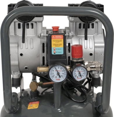 Matabro MB-K207, Bezolejový vertikálny kompresor 50l, 230V, 2 piesty, 2000W | 10 BAR