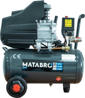 Matabro MB-K102, Olejový kompresor 24l, 230V | 2500W