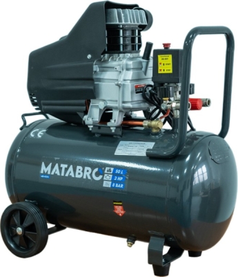 AKČNÍ SET SETMB-K104, Olejový kompresor 50l, 230V s příslušenstvím | 2800W | Matabro