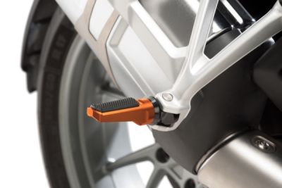 Stupačky bez adaptérů PUIG SPORT 7318O zlatá s gumou