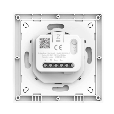 SONOFF ZBMINIR2-E, série Fusion Orb-ZBW1, Zigbee inteligentní nástěnný vypínač (vyžaduje neutrální vodič)