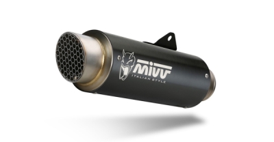 Výfuk kompletní 2x1 MIVV GPpro K.058.KXBP černá