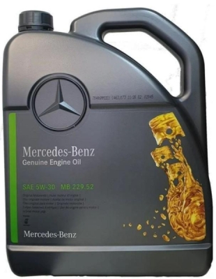 Motorový olej Mercedes-Benz MB 229.52 5W-30, 5L