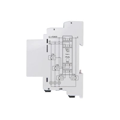 Shelly Pro 3EM v2 + 3x 120A svorky - měření spotřeby (LAN, WiFi, Bluetooth)