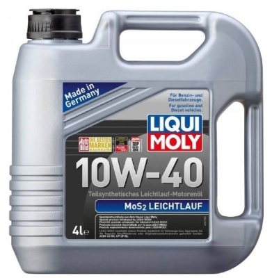 Motorový olej Liqui Moly MoS2 Leichtlauf 10W-40, 4L