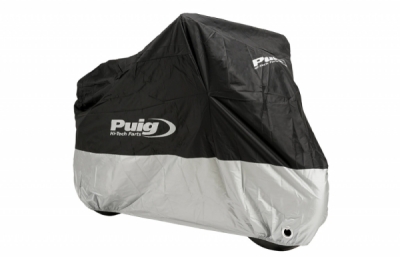 Plachta na motorku PUIG PUIG LOGO 20726N černý XXL