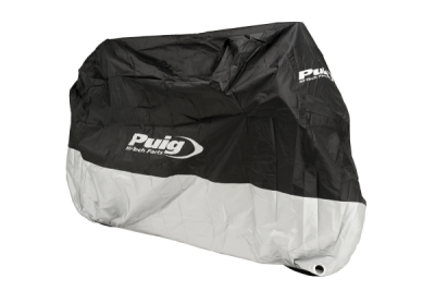 Plachta na motorku PUIG PUIG LOGO 20727N černý XXXL