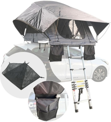 Cattara střešní stan CARPATI pro 2-3 osoby 240x140x130cm PU2500mm