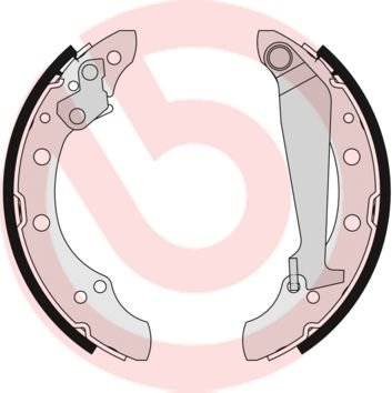 Sada brzdových čelistí BREMBO S 85 511