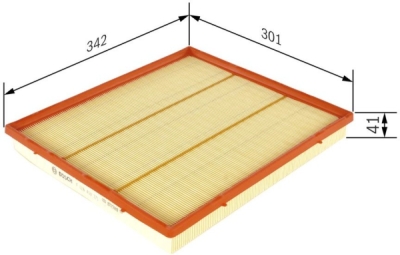 Vzduchový filtr BOSCH F 026 400 373