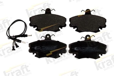 Sada brzdových destiček, kotoučová brzda KRAFT AUTOMOTIVE 6005130