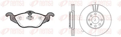 Souprava brzd, koutocova brzda REMSA 8684.00
