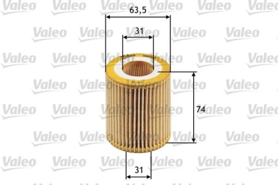 Olejový filtr VALEO 586510