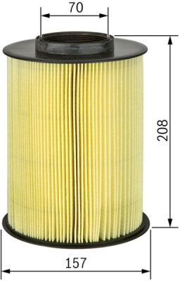 Vzduchový filtr BOSCH F 026 400 492/136