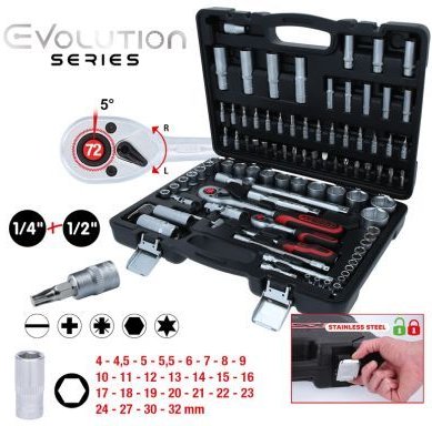 Sada nářadí gola KS TOOLS 911.0694
