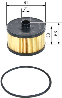 Olejový filtr BOSCH F 026 407 231