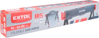 EXTOL PREMIUM 8859999 Koza stavební skládací 1kus, nosnost 550kg, výška 60-85cm