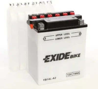 Motobaterie Exide Bike Conventional 12V, 14Ah, EB14L-A2