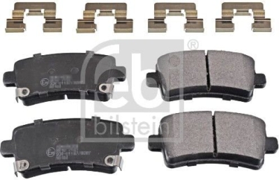 Sada brzdových destiček, kotoučová brzda FEBI BILSTEIN 116147