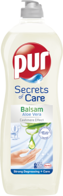 Pur Secrets of Care Balsam Aloe Vera přípravek na ruční mytí nádobí 750 ml