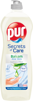 Pur Secrets of Care Balsam Aloe Vera přípravek na ruční mytí nádobí 750 ml