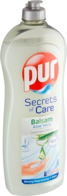 Pur Secrets of Care Balsam Aloe Vera přípravek na ruční mytí nádobí 750 ml