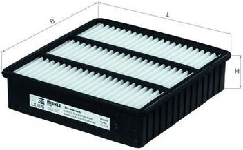 Vzduchový filtr MAHLE LX 1076
