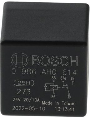 Relé, pracovní proud BOSCH 0 986 AH0 614