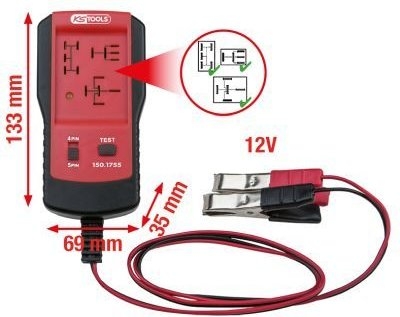 Tester, relé KS TOOLS 150.1755