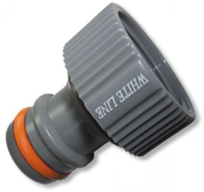 WHITE LINE konektor na kohoutek s vnitřním závitem 3/4" POWER JET BRADAS WL-2191