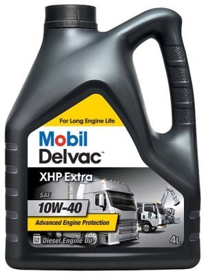 Motorový olej Mobil Delvac XHP Extra 10W-40, 4L