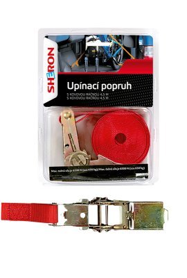 Sheron Upínací popruh s ráčnou, 4.5m