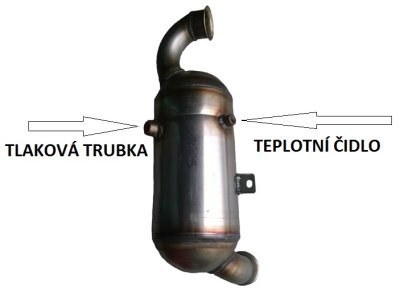 JMJ filtr pevných částic (DPF) kovový 1731.EN s katalyzátorem