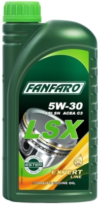 OLEJ FANFARO LSX 5W-30 1L C3 BMW LL-04