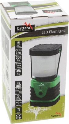 Svítilna LED 300lm CAMPING Cattara 13149