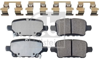 Sada brzdových destiček, kotoučová brzda FEBI BILSTEIN 116249
