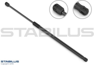 Plynová vzpěra (pneumatická pružina), zavazadlový prostor STABILUS 301171 - bazar