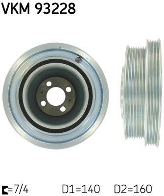 Řemenice, klikový hřídel SKF VKM 93228