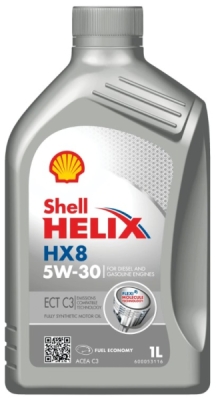 Motorový olej Shell Helix HX8 ECT C3 5W-30, 1L