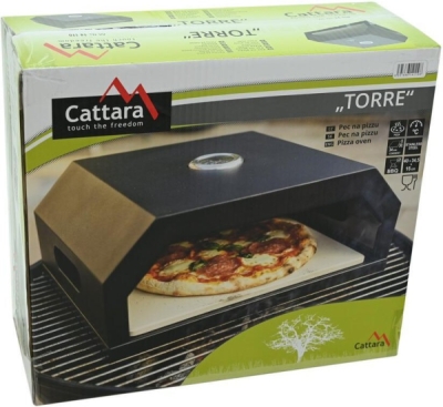 Pizza pec TORRE Cattara 14110 na gril s teploměrem