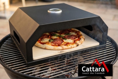 Pizza pec TORRE Cattara 14110 na gril s teploměrem